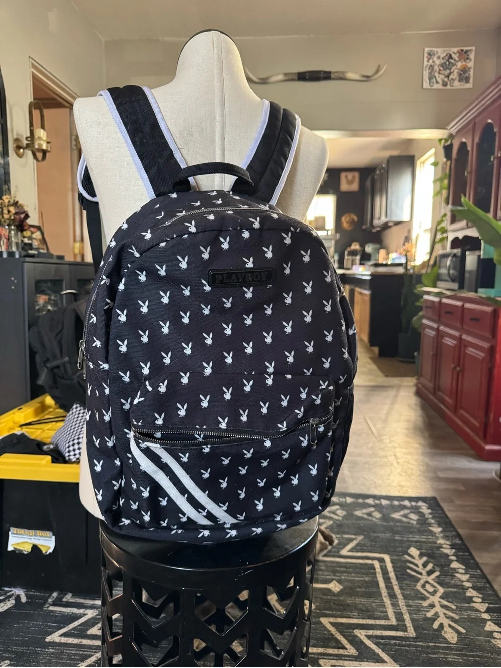 PLAYBOY black backpack